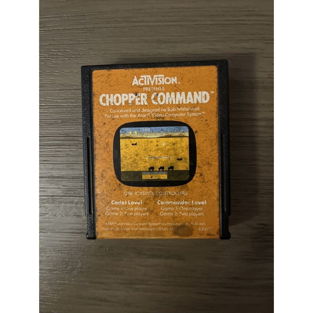 Chopper Command (Atari 2600, 1982) Cart Only